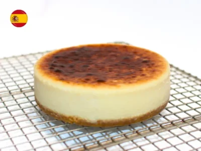 Tarta de queso española mini a domicilio | Receta Cheesecake Original